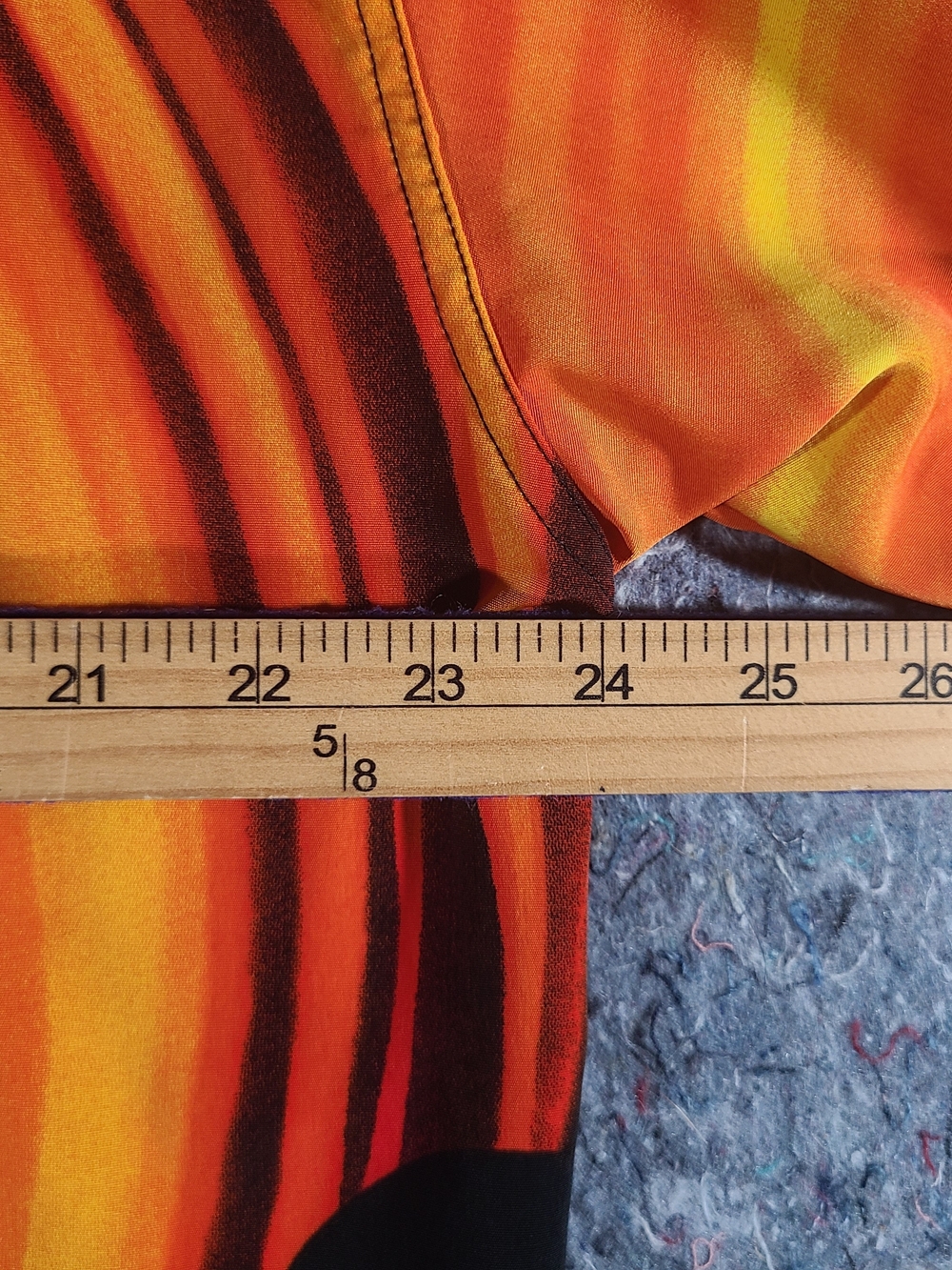 DTEK Sport Anime Button Up Shirt XL Orange All Over Print Graphic Polyester - Picture 6 of 6